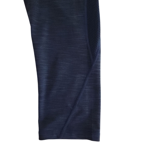 Nanette Lepore Navy Heathered Cropped Leggings – Size L – Excellent Condition - Picture 5 of 14